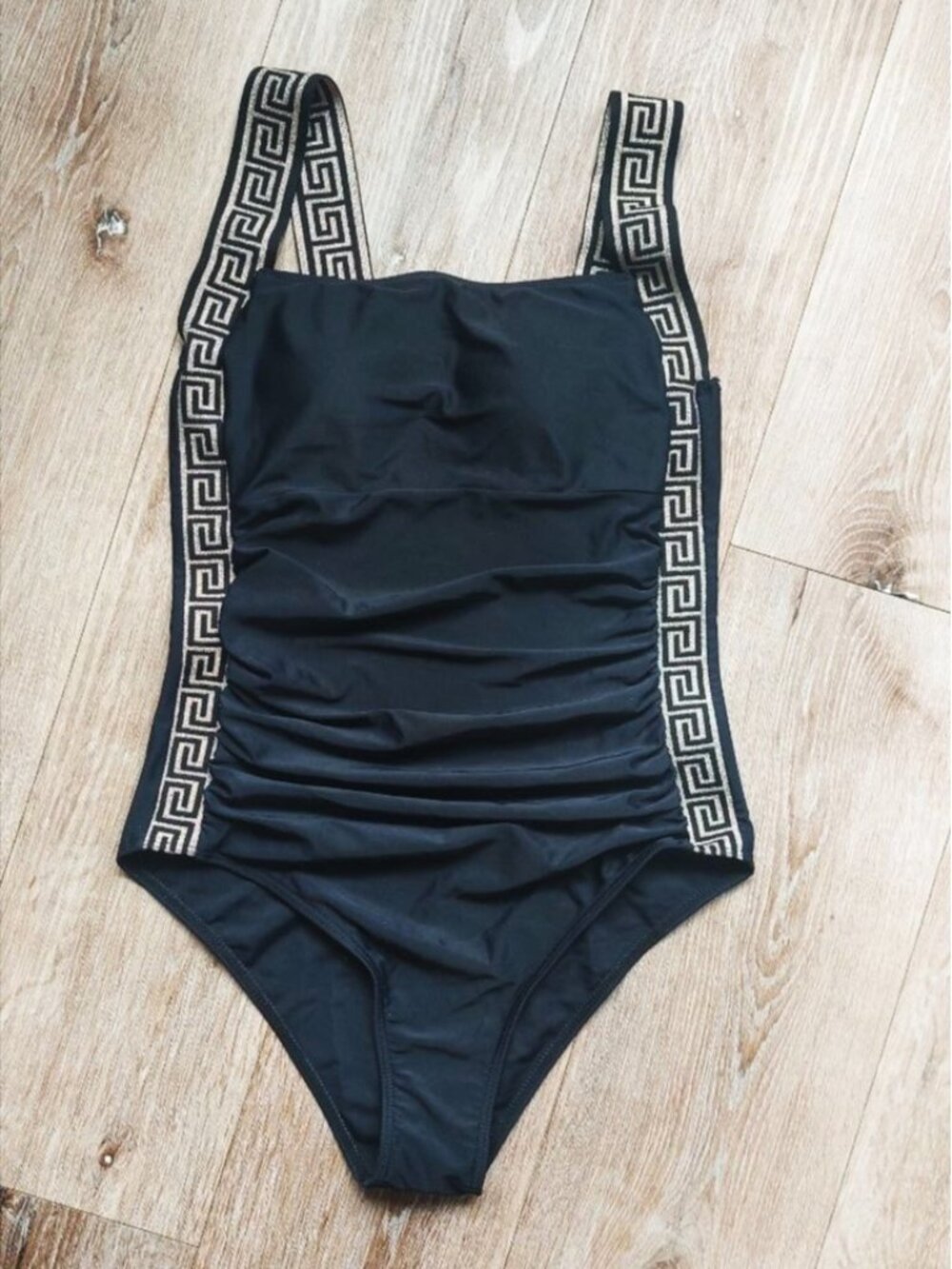Black One-Piece Swimsuit